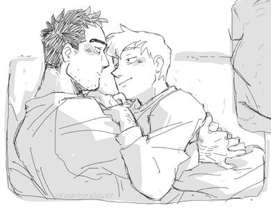 Two Characters / Half Body